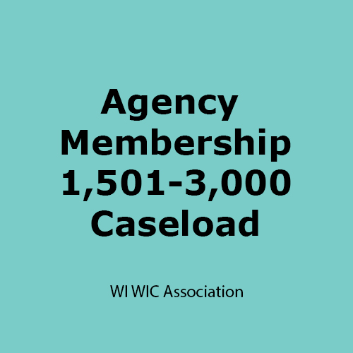 Agency Membership 1501-3000 caseload